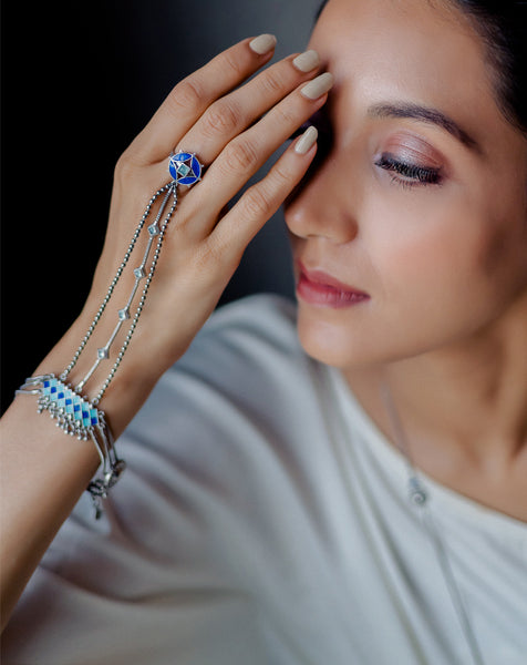 Alia Haath Phool - Blue