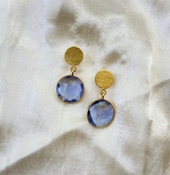 Anastasia December Tanzanite Drop Earrings