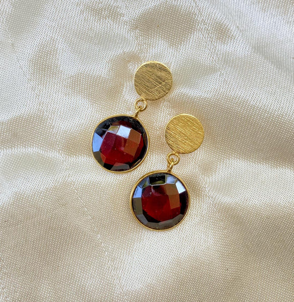 Anastasia - January Indian Garnet Drops